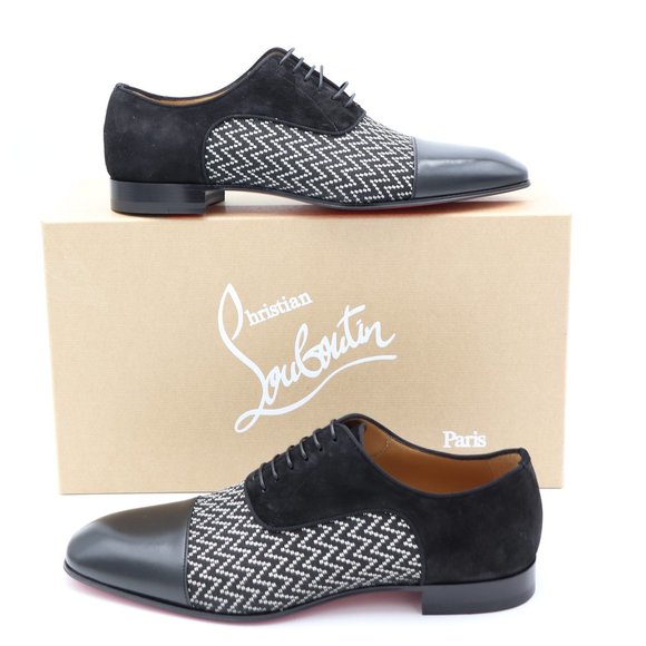 Christian Louboutin Greggo Tresse Bistrot Oxfords - Picture 1 of 9